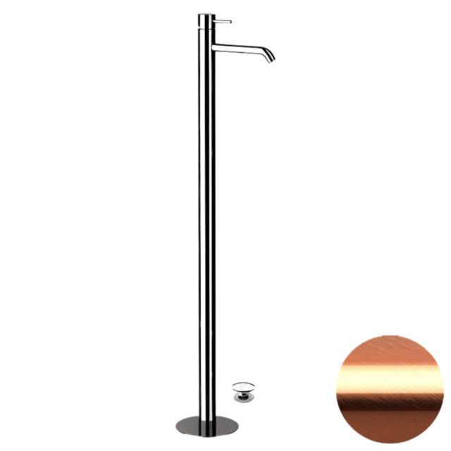 Смеситель для раковины Remer X Style X18RP, медь брашированная