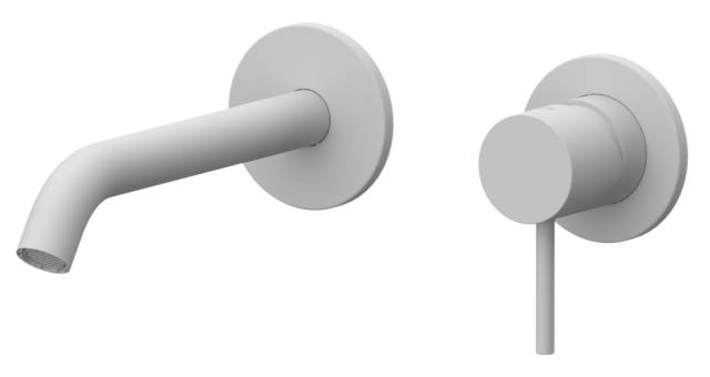 Смеситель для раковины Remer X Style X15PWBBO, белый матовый