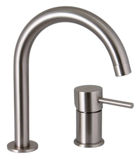 Смеситель для раковины Remer X Style X57XV, сталь