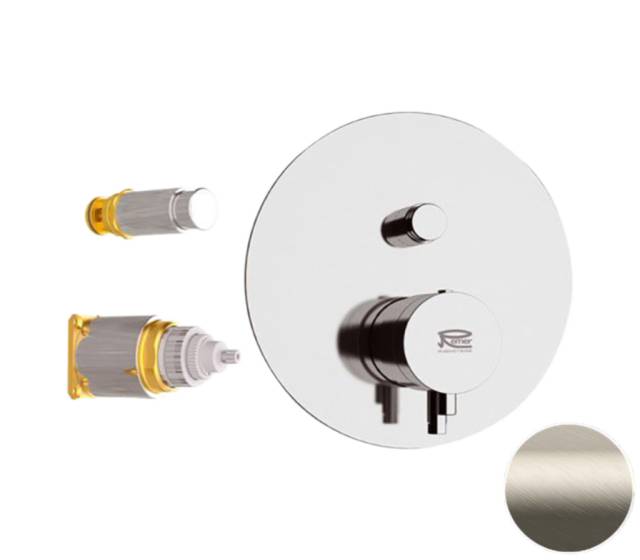 Смеситель термостатический для душа Remer Elegance NT09KBXV, сталь