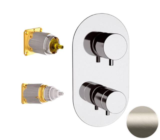 Смеситель термостатический для душа Remer Elegance NT92KBXV, сталь