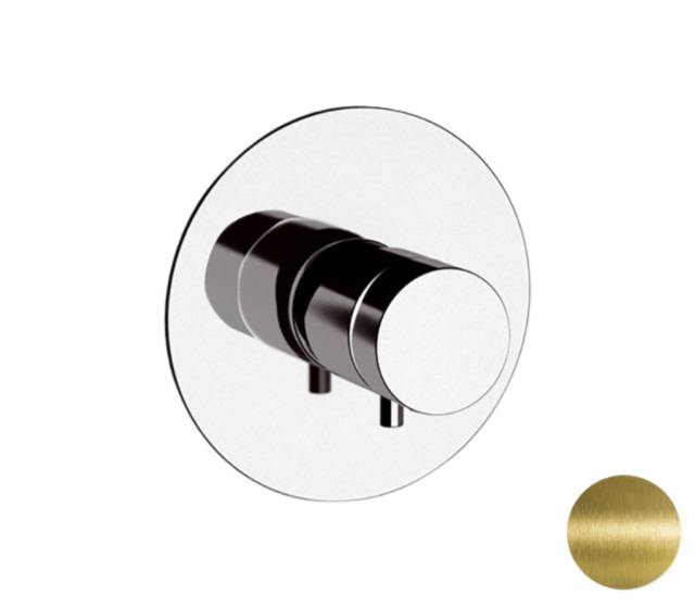 Смеситель термостатический для душа Remer Elegance NT30VO, состаренная латунь