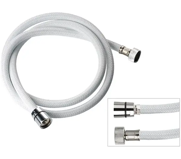 Шланг для душа ПВХ 120 см Remer 332CNNB120, белый 