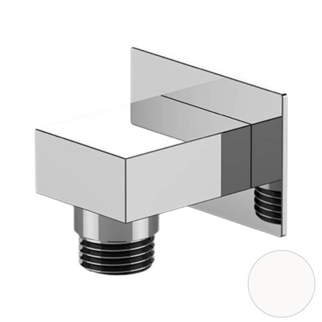 Шланговое подключение для душа Remer 309WBO, белый матовый