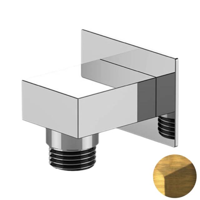 Шланговое подключение для душа Remer 309WVO, латунь состаренная