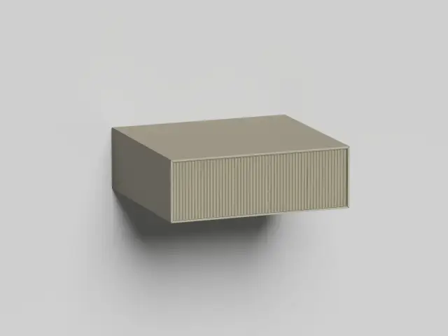 Подвесной модуль Armonia 600x200 без выреза под сифон