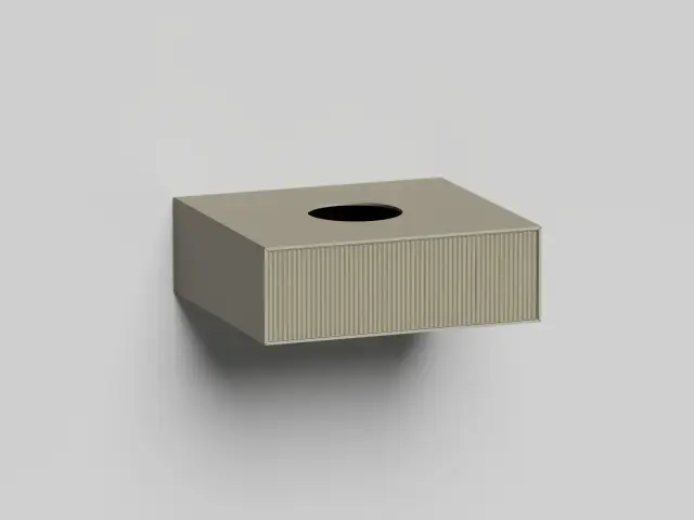 Подвесной модуль Armonia 600x200 с вырезом под сифон