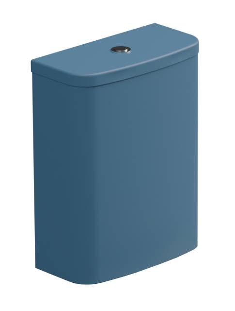 Бачок для напольного унитаза с механизмом смыва GSG Ceramic Design Like LKCIMBL027 + ACS82, Denim Matt