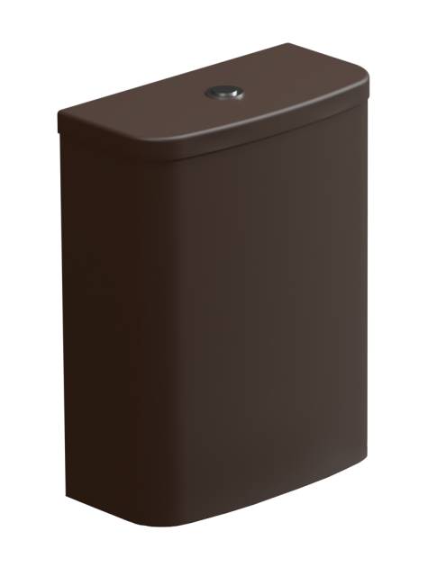 Бачок для напольного унитаза с механизмом смыва GSG Ceramic Design Like LKCIMBL035 + ACS82, Cacao Matt