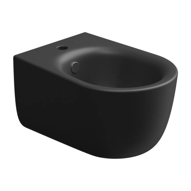 Биде подвесное GSG Ceramic Design Hit! HIBISO003, черный матовый