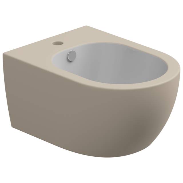 Биде подвесное биколор GSG Ceramic Design Like LKBISOBI000/034, White/Sabbia Matt