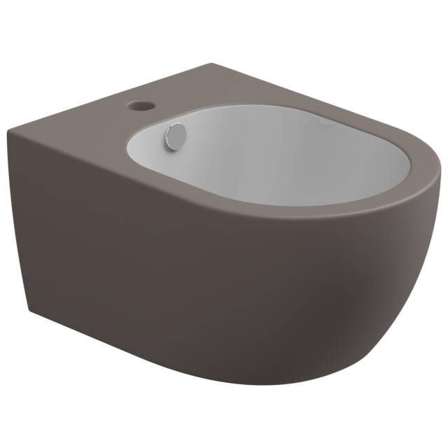 Биде подвесное биколор GSG Ceramic Design Like LKBISOBI000/029, White/Tortora Matt