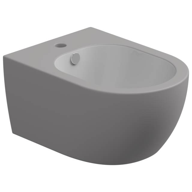 Биде подвесное биколор GSG Ceramic Design Like LKBISOBI000/038, White/Fumo Matt