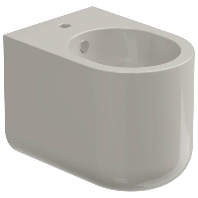 Биде приставное GSG Ceramic Design Petra PEBI01013, пергамон глянцевый