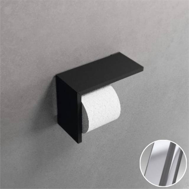 Бумагодержатель Novellini Frame R90AKFPR16-B, цвет Silver