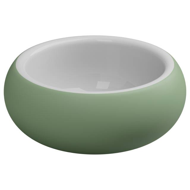 Ванна отдельностоящая 150 см GSG Ceramic Design Petra VAPE031, Salvia Matt