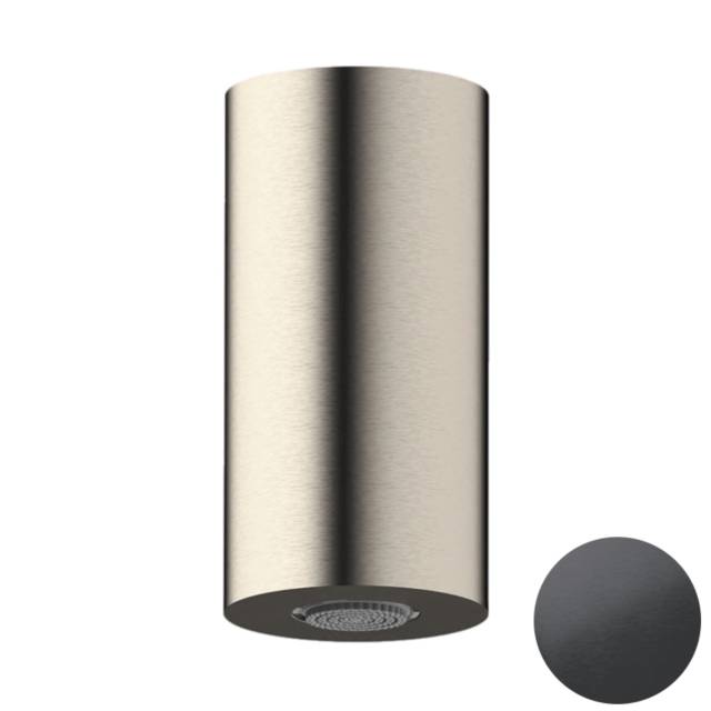 Верхний душ потолочный Daniel Steel SS1A578PECM10, черный брашированный PVD