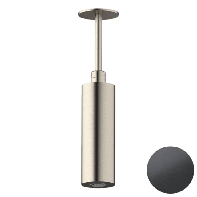 Верхний душ потолочный Daniel Steel SS1A578PELCM15, черный брашированный PVD