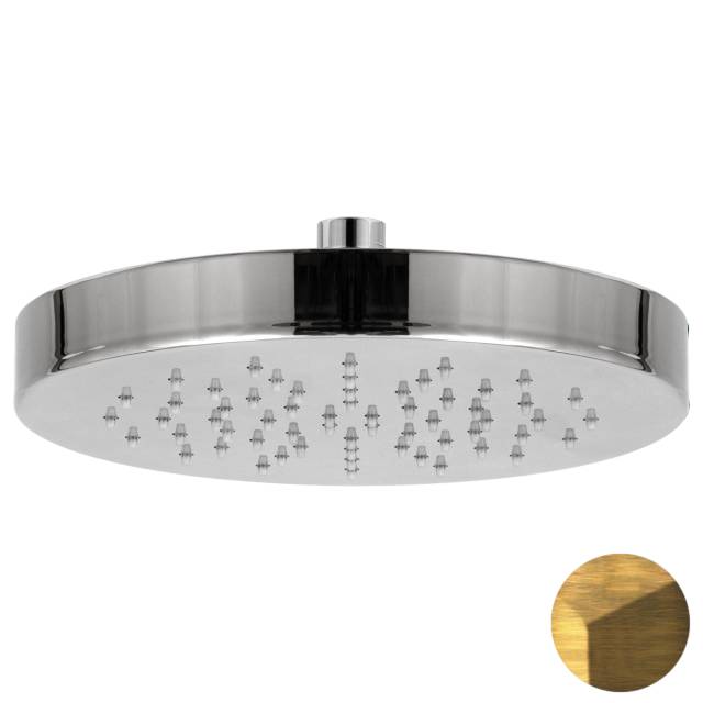 Верхний душ с шарнирным соединением 22 см Daniel A578H3CM2263, латунь состаренная