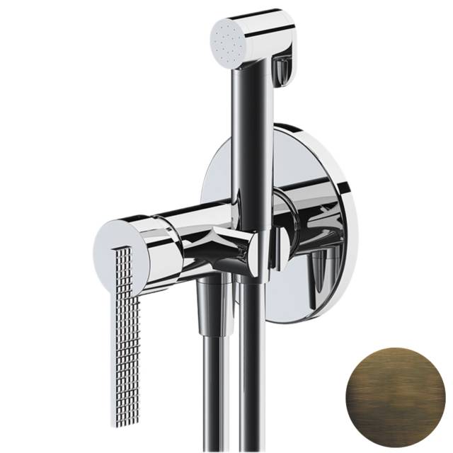 Гигиенический душ со смесителем Daniel Club ANC645BP4DCSM, латунь Сан-Марко