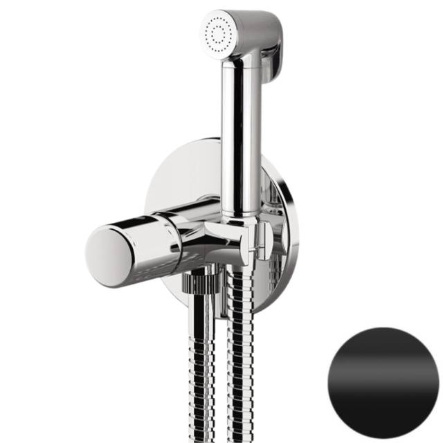 Гигиенический душ со смесителем Daniel Trilogy TG6454DC15, чёрный матовый
