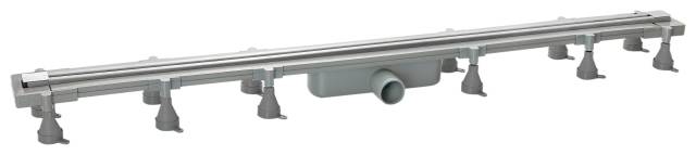 Дренажный канал 120 см, подрезаемый, гидрозатвор, ABS, горизонтальный выход OMP Tea Sumisura 983.401.8