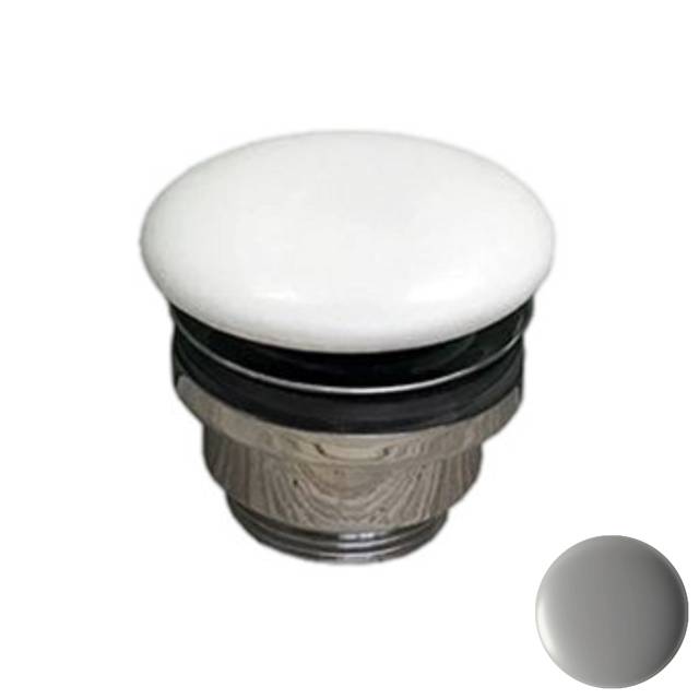 Донный клапан универсальный 1”1/4 с керамической крышкой GSG Ceramic Design PILTONUNIAR038, Fumo Matt