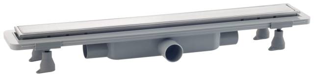 Дренажный канал 70 см, решетка 2 в 1, гидрозатвор, ABS, горизонтальный выход OMP Tea Renova 5953.901.8.05