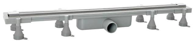 Дренажный канал 80 см, подрезаемый, гидрозатвор, ABS, горизонтальный выход OMP Tea Sumisura 983.201.8