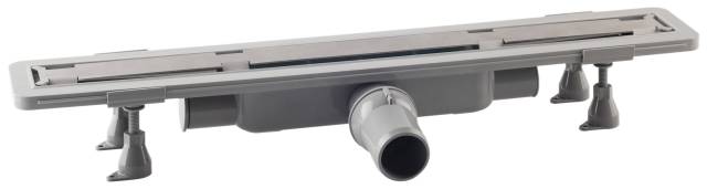 Дренажный канал 90 см, решетка под плитку, гидрозатвор, ABS, горизонтальный выход OMP Tea Renova Unseen 5953.305.8