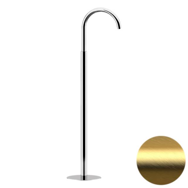 Излив напольный Daniel Swing S204708DP, золото брашированное