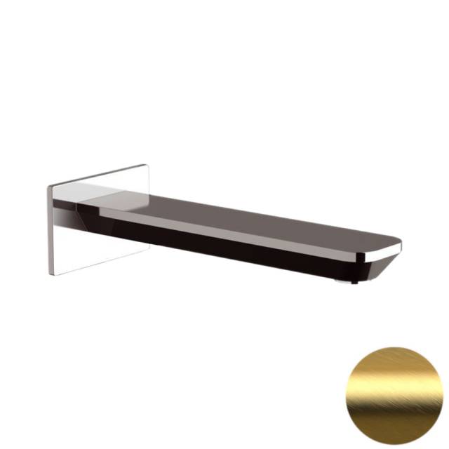 Излив настенный 19 см Daniel Tiara TA4704DP, золото брашированное