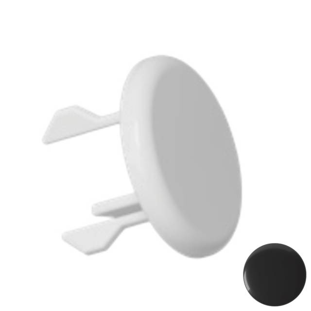 Керамическая крышка для перелива GSG Ceramic Design TPCE002, черный глянцевый