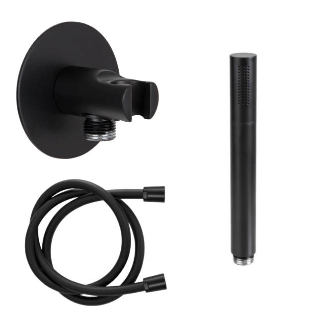 Комплект для душа Daniel A546XB43515, чёрный матовый