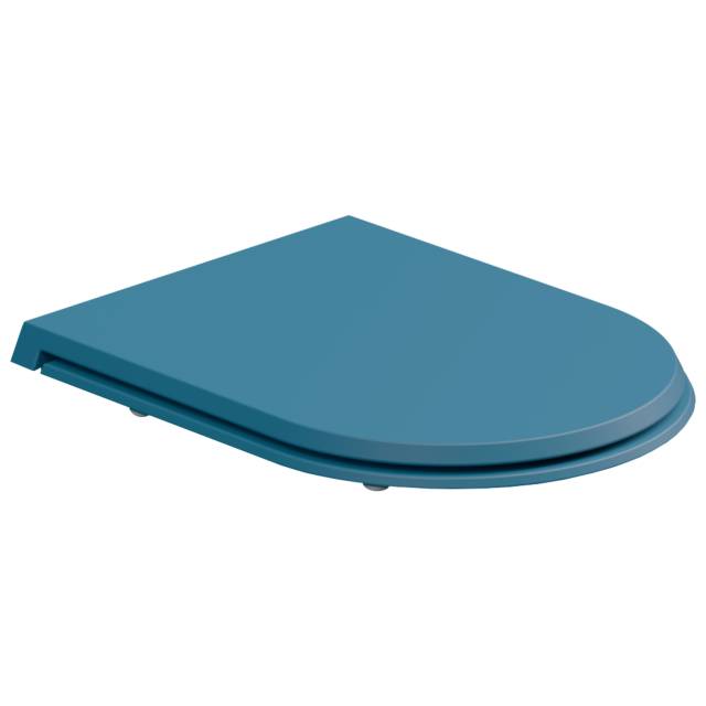 Крышка с сиденьем для подвесного унитаза с микролифтом GSG Ceramic Design Cruise CRCOPRSLTICR027, Denim Matt