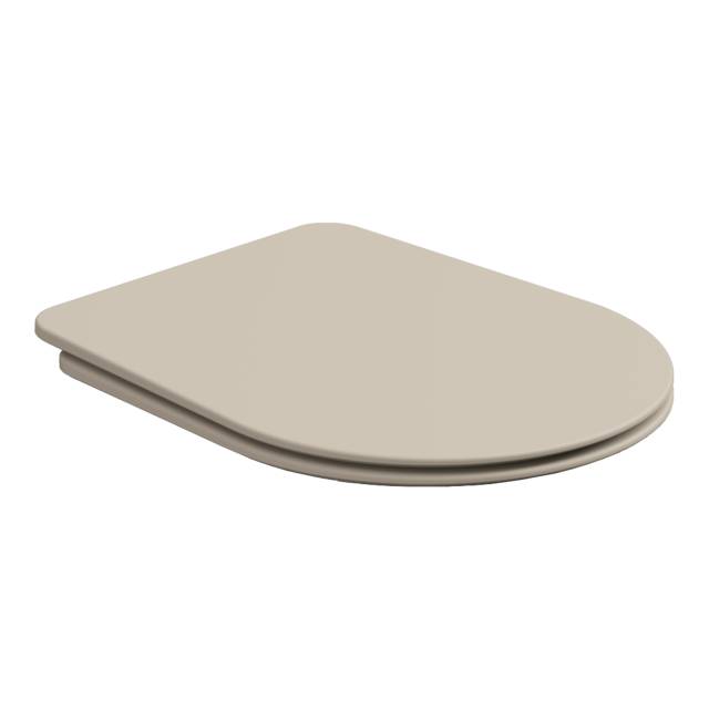Крышка с сиденьем для подвесного унитаза с микролифтом GSG Ceramic Design Hit! HICOPRSLTICR034, Sabbia Matt