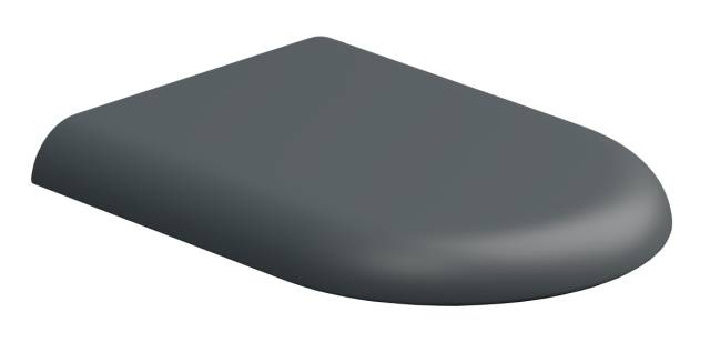 Крышка с сиденьем для подвесного унитаза с микролифтом GSG Ceramic Design Petra PECOPRTICR028, Ebano Matt