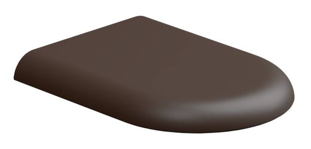 Крышка с сиденьем для подвесного унитаза с микролифтом GSG Ceramic Design Petra PECOPRTICR035, Cacao Matt