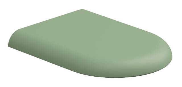 Крышка с сиденьем для подвесного унитаза с микролифтом GSG Ceramic Design Petra PECOPRTICR031, Salvia Matt