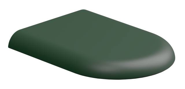 Крышка с сиденьем для подвесного унитаза с микролифтом GSG Ceramic Design Petra PECOPRTICR036, Smeraldo Matt