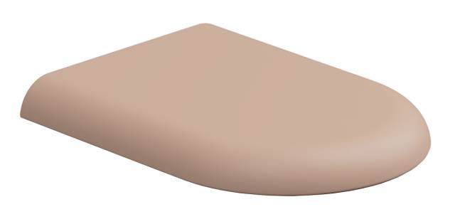 Крышка с сиденьем для подвесного унитаза с микролифтом GSG Ceramic Design Petra PECOPRTICR032, Cipria Matt