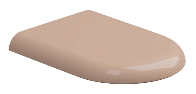 Крышка с сиденьем для подвесного унитаза с микролифтом GSG Ceramic Design Petra PECOPRTICR039, Rosa Glossy