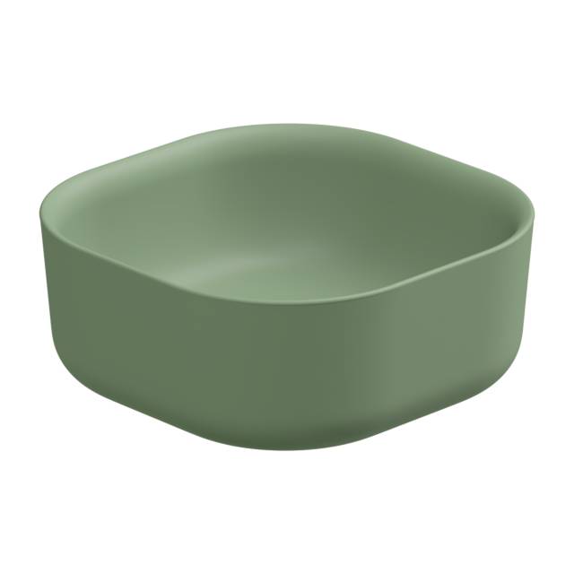 Раковина накладная 42 см GSG Ceramic Design Hit! HILAVQU42031, Salvia Matt