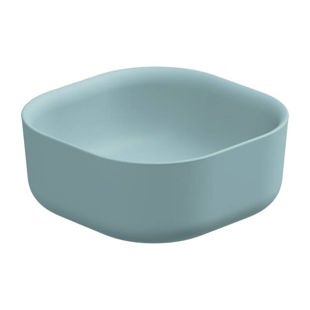 Раковина накладная 42 см GSG Ceramic Design Hit! HILAVQU42037, Ice Matt