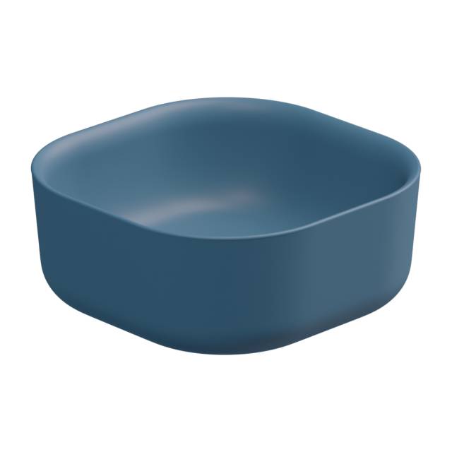 Раковина накладная 42 см GSG Ceramic Design Hit! HILAVQU42027, Denim Matt