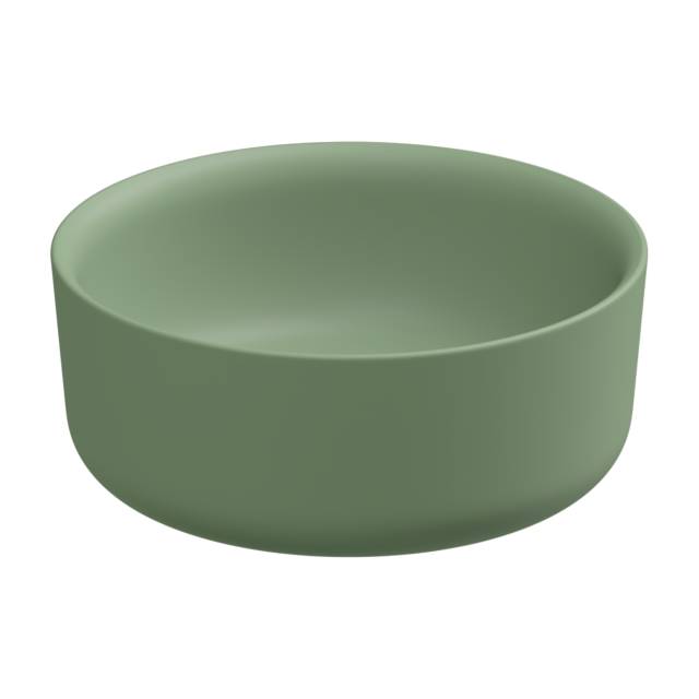 Раковина накладная 42 см GSG Ceramic Design Hit! HILAVRO42031, Salvia Matt