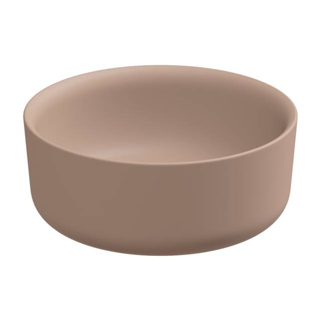 Раковина накладная 42 см GSG Ceramic Design Hit! HILAVRO42032, Cipria Matt