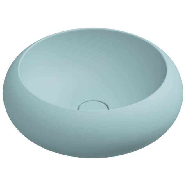 Раковина накладная 42 см GSG Ceramic Design Petra PELAV42037, Ice Matt