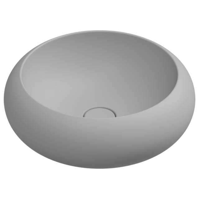 Раковина накладная 42 см GSG Ceramic Design Petra PELAV42033, Perla Matt