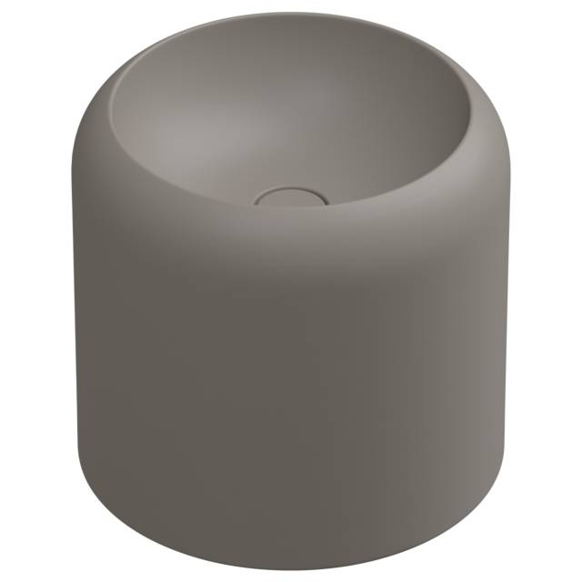 Раковина накладная 42 см GSG Ceramic Design Petra PELAVSECOLFS030, Cashmere Matt